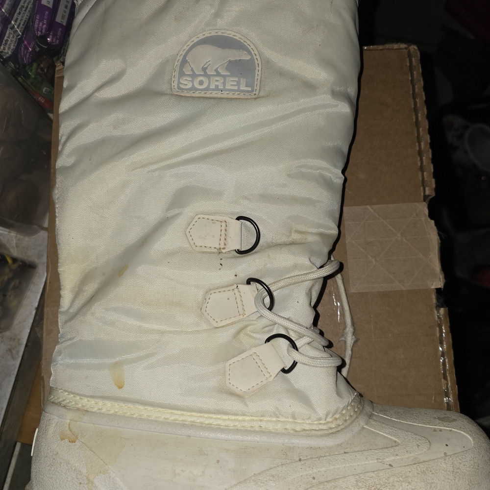 SOREL White Winter Snow Boot